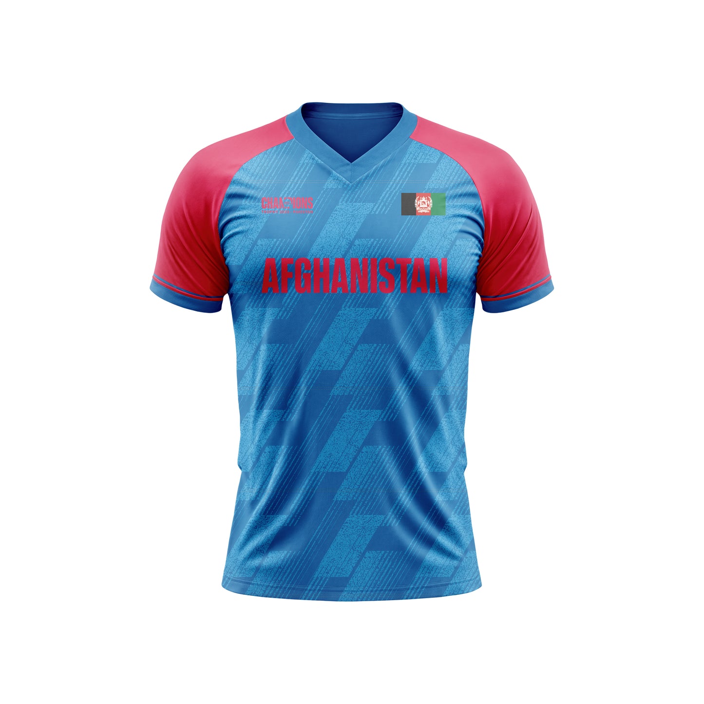 ICC Champions Trophy 2025 Afghanistan Royal Blue Jersey T-shirt