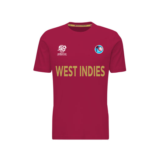 🎁 ICC T20 West Indies Cricket Country Jersey T-shirt (100% off)