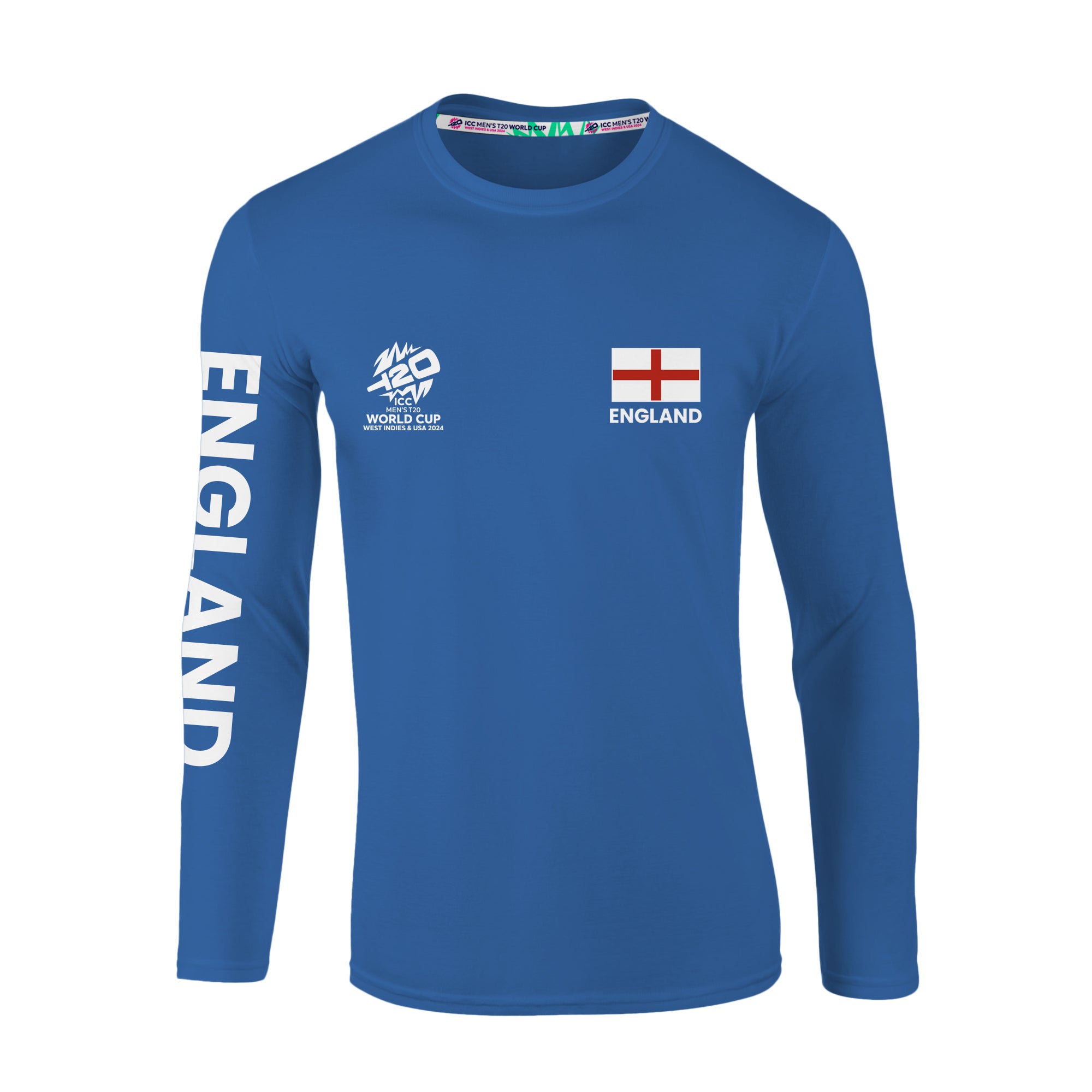 ICC T20 Cricket England Blue Longsleeve – ICC Cricket