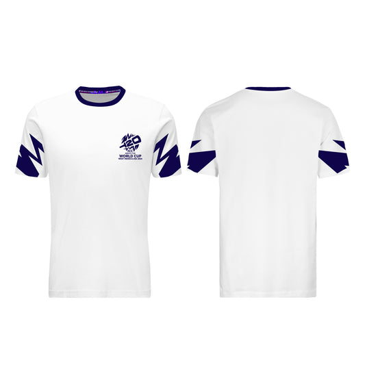 ICC T20 World Cup White Performance T-shirt