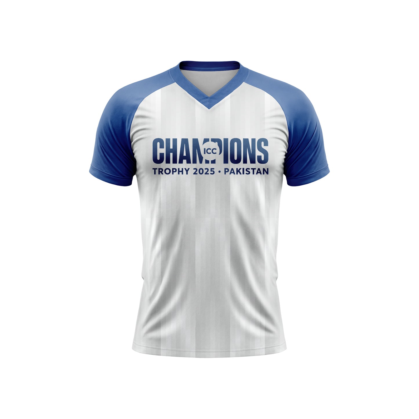 ICC Champions Trophy 2025 All Nations White Jersey T-shirt