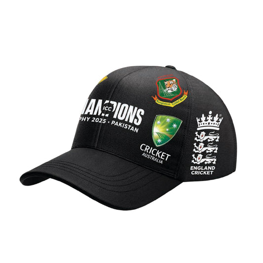 ICC Champions Trophy 2025 All Nations Black Cap