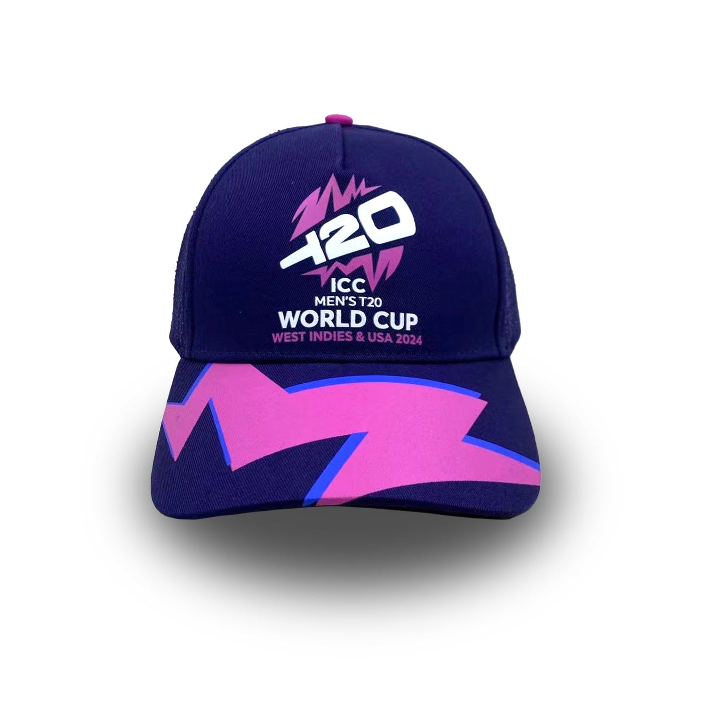 🎁 ICC T20 World Cup Navy Bolt Cap - West Indies & USA 2024 Edition (100% off)