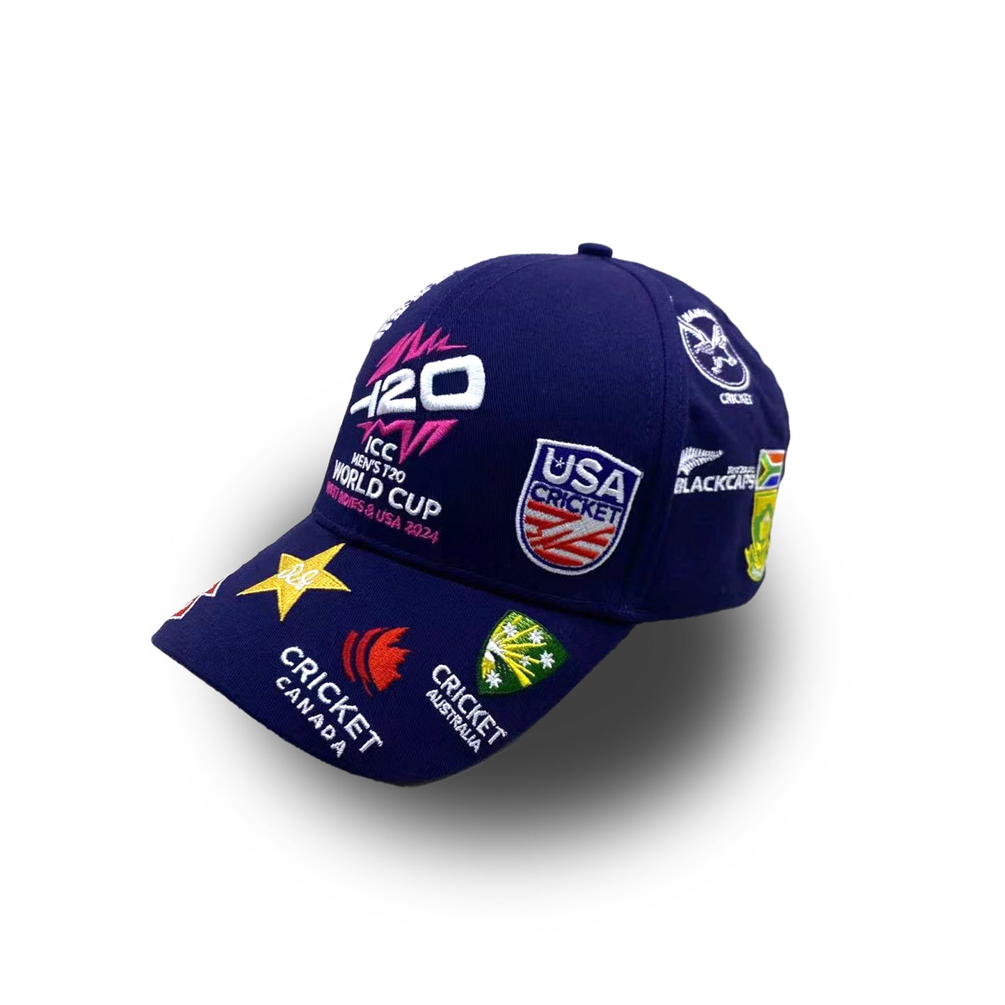 ICC T20 World Cup All Nations Navy Cap -  West Indies & USA