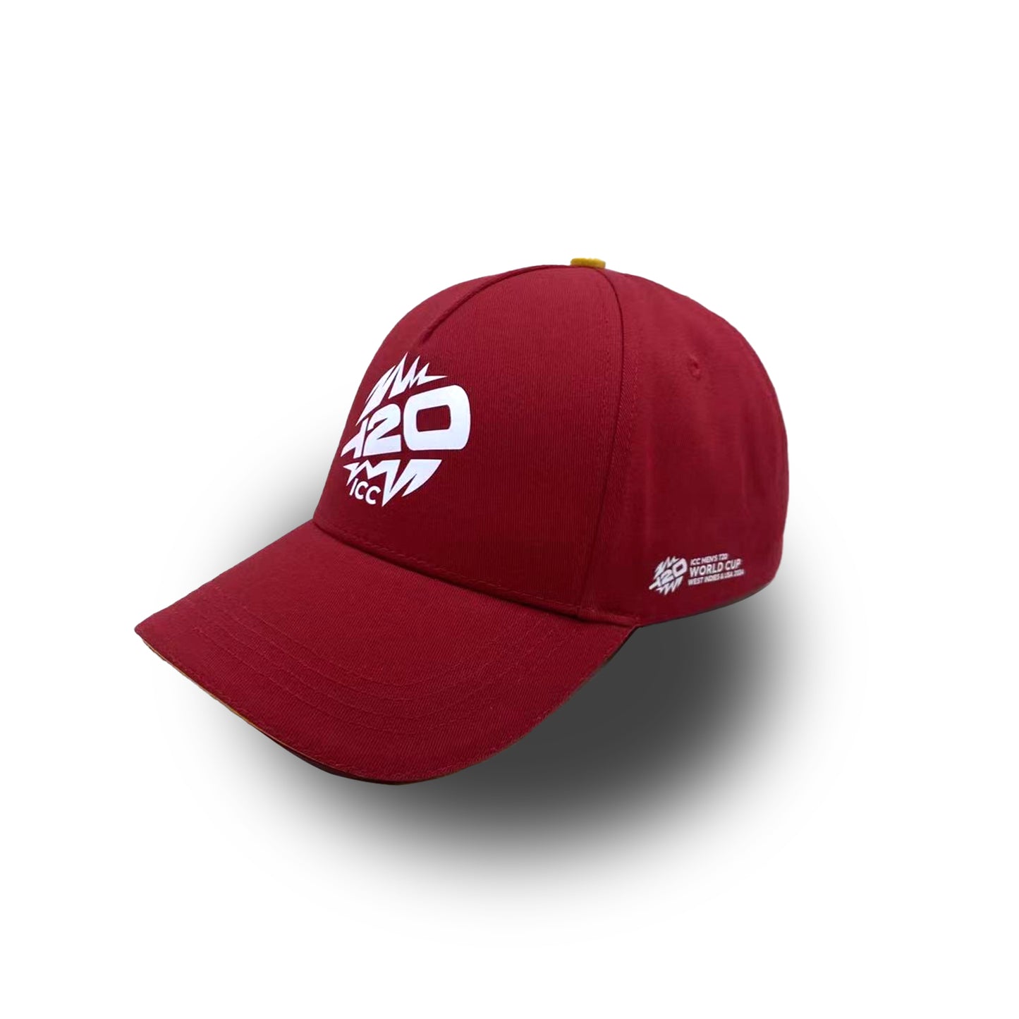 ICC T20 World Cup Maroon Cap - West Indies & USA 2024 Edition