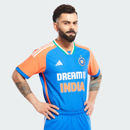 Official Adidas Team India Cricket T20 International Jersey