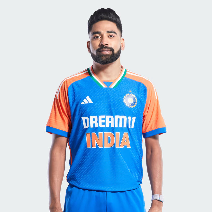Official Adidas Team India Cricket T20 International Jersey
