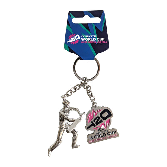 ICC T20 World Cup Multicolor 3D Player Keyring