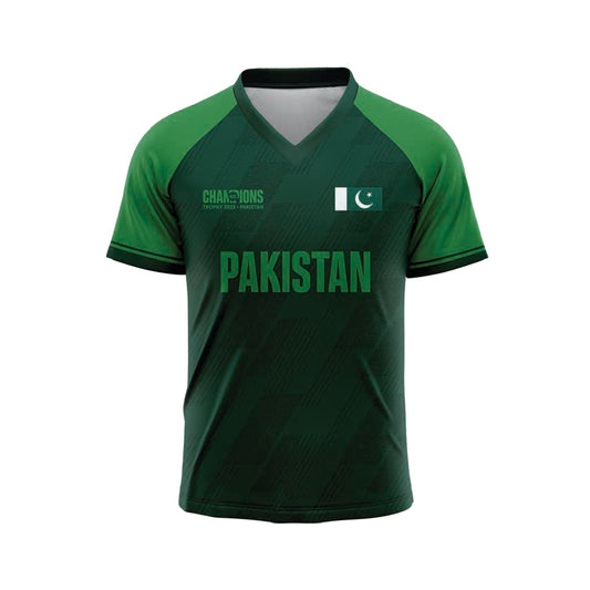 ICC Champions Trophy 2025 Pakistan Green Jersey T-shirt