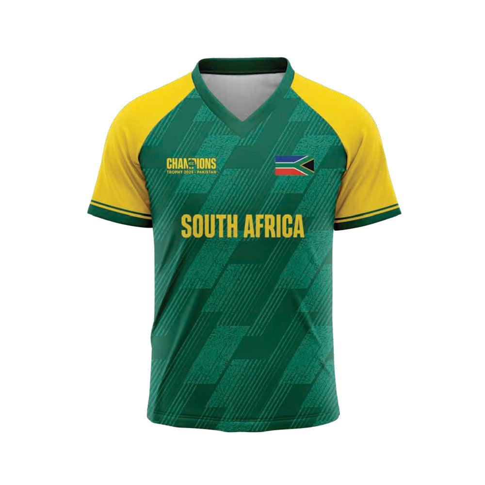 ICC Champions Trophy 2025 South Africa Green Jersey T-shirt