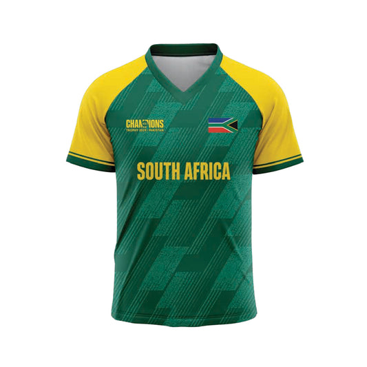 ICC Champions Trophy 2025 South Africa Green Jersey T-shirt