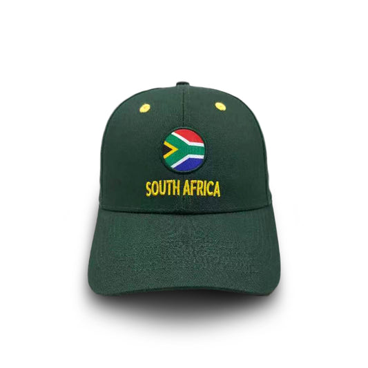ICC T20 World Cup South Africa Flag Green Cap