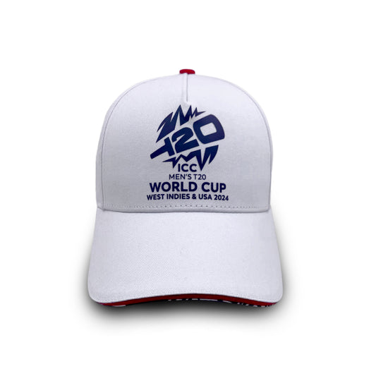 ICC T20 World Cup USA White Cap